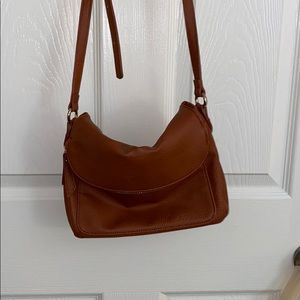 Tan crossbody bag